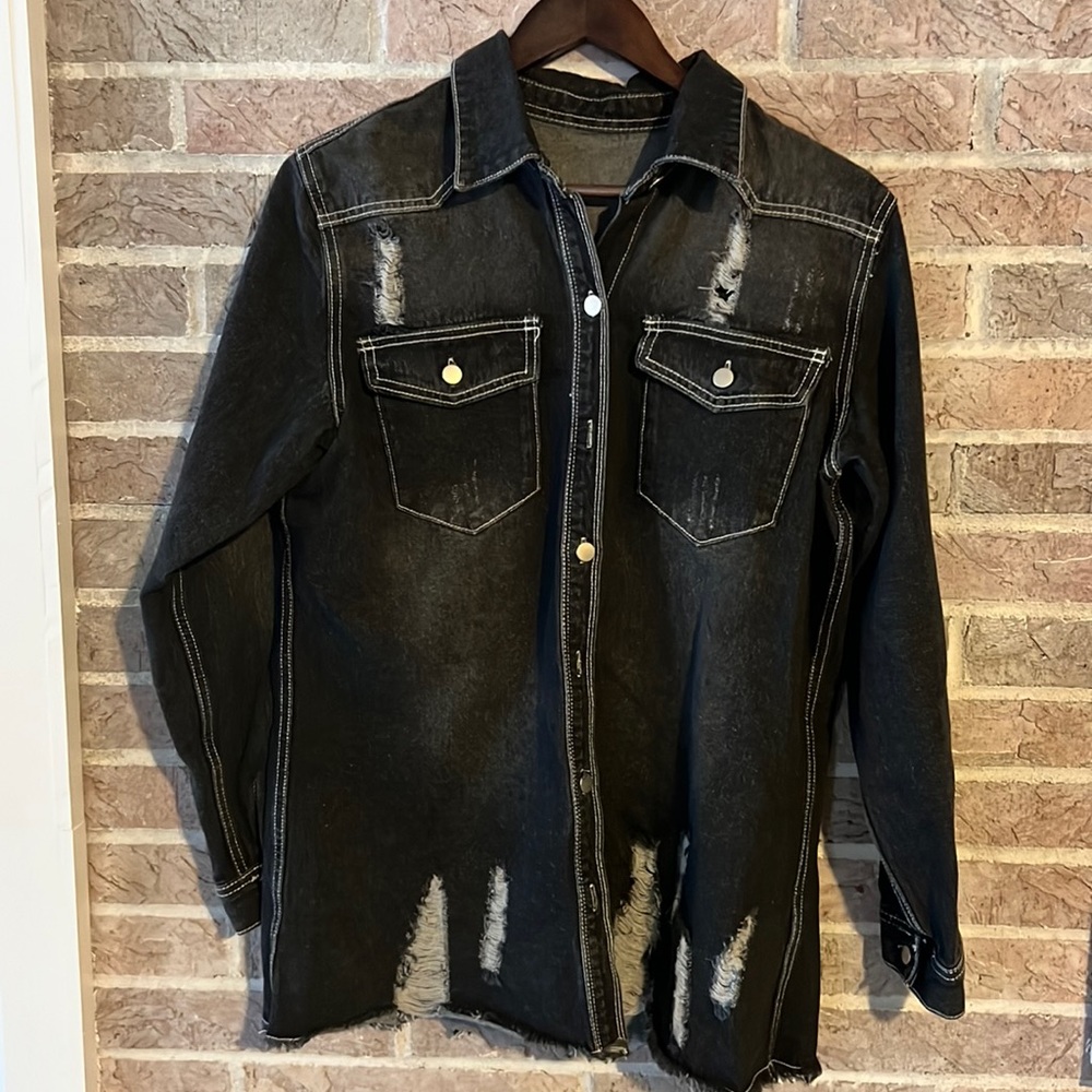 Shacket from a boutique